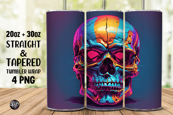 A Skull Halloween Wrap