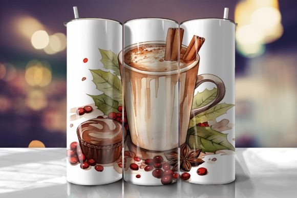 Caffeinated Tea Tumbler Wrap