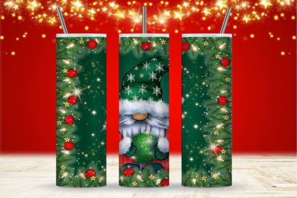 Christmas Gnome Tumbler