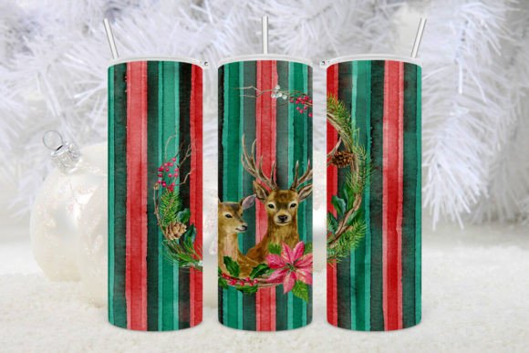 Cute Reindeer Gifts Christmas Tumbler