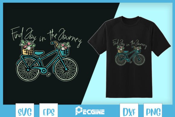 Find Joy in Journey Bike SVG