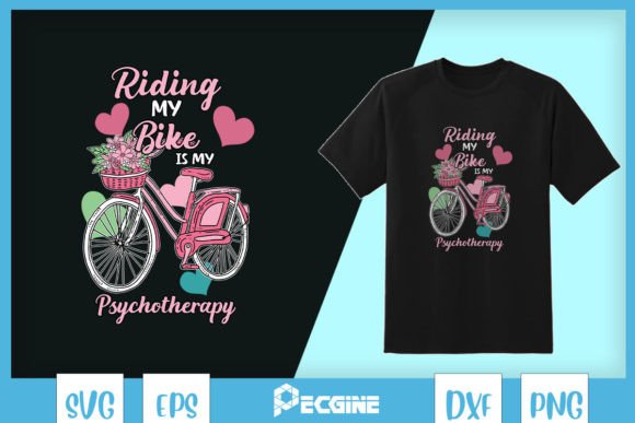 Hello Spring Bicycle Floral Bibe SVG