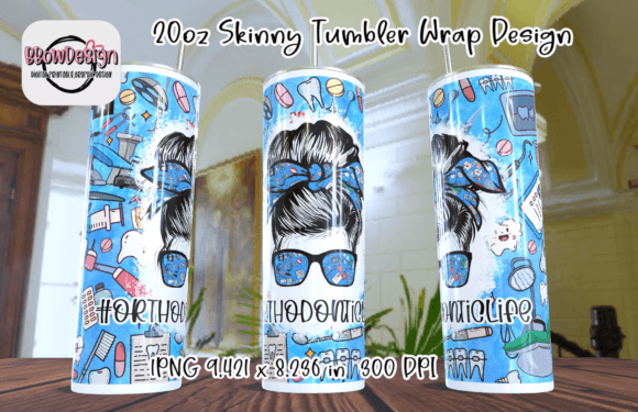 Orthodontic Life 20oz Skinny Tumbler