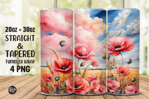 Pink Flowers Tumbler Wrap Review