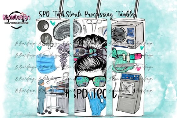 Sterile Proccessing Tumbler PNG